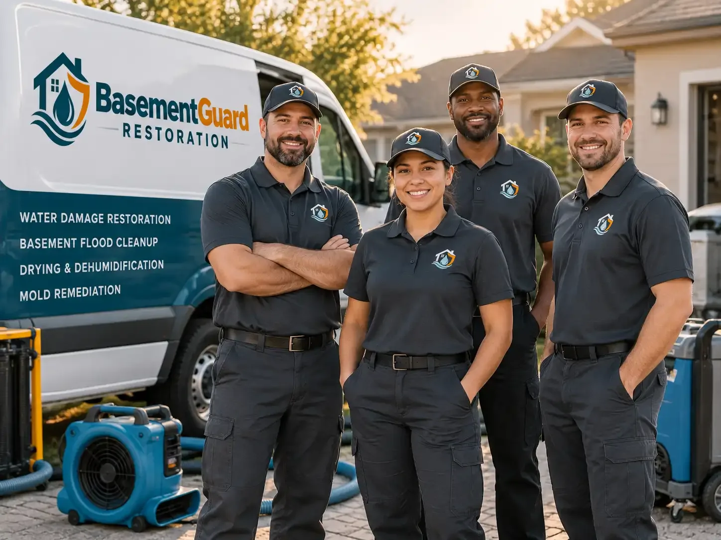 Basement Water Damage Restoration company in Lane, OK